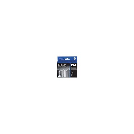 Epson #124 Black Ink Cartridge 200 YLD T124120